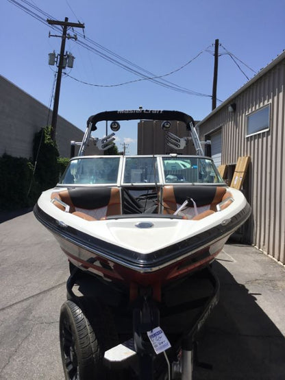 MasterCraft X30 with ZFT4 Tower Double Up Storage Cover