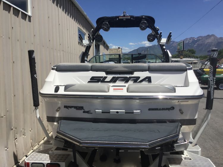 Supra SE550 with ProEdge Tower Double Up Storage Cover