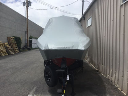 MasterCraft X24 with zft8/zft10 Tower Double up Storage Cover