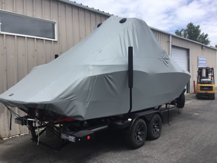 MasterCraft X24 with zft8/zft10 Tower Double up Storage Cover