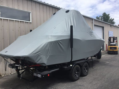 MasterCraft X24 with zft8/zft10 Tower Double up Storage Cover