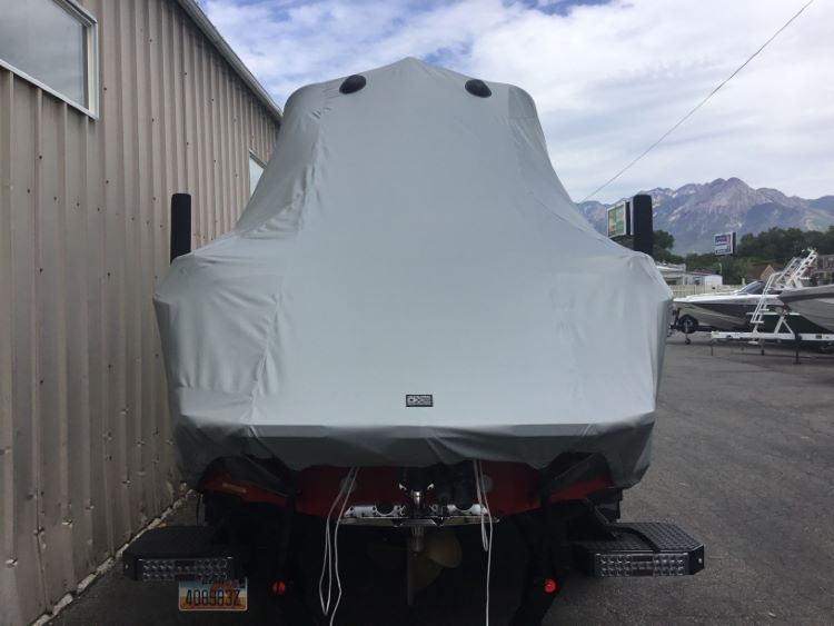 MasterCraft X24 with zft8/zft10 Tower Double up Storage Cover