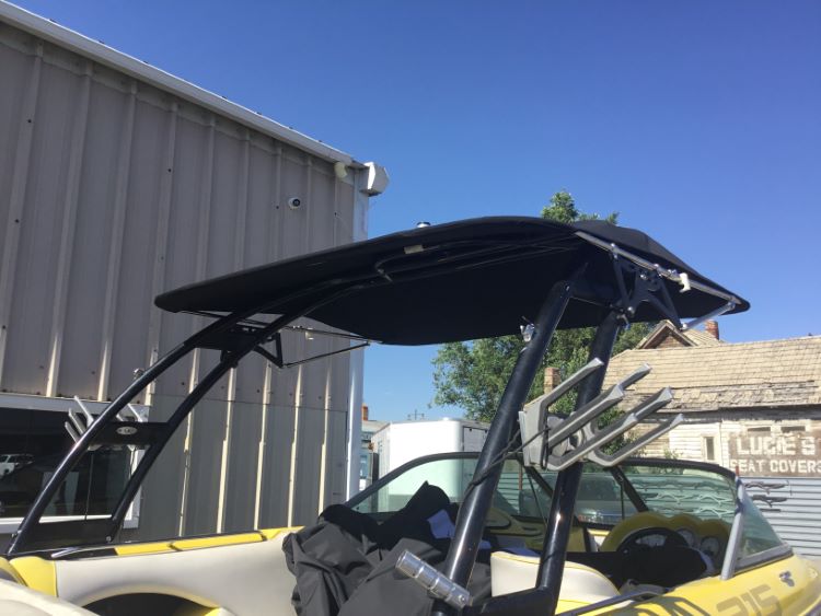 Sanger V215 Surf with S5 Narrow Tower Folding Canopy top