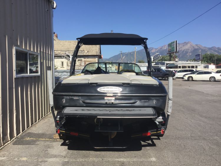 Sanger V215 Surf with S5 Narrow Tower Folding Canopy top