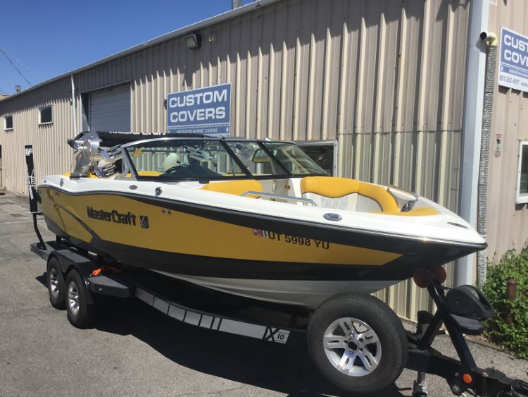 MasterCraft X10 with ZFT4 Tower TD Ratchet Cover