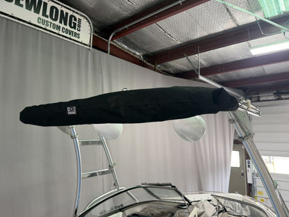 Malibu Wakesetter with Skylon Swoop tower Folding Canopy Top
