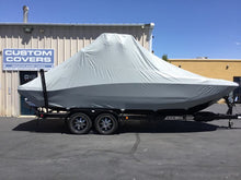 2018 Monterey MX6 Double Up storage cover with Roswell Cam RT Tower and SewLong FCTv2 Bimini