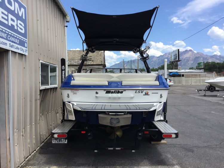 8' Folding Canopy Mounted Shade Sail, 74"-76" Wide