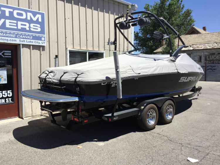 Supra 242 Launch with Progressive Tower Cinch Cover