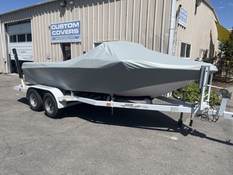 Nautique Ski 196 With Bimini Top Double Up Storage Cover