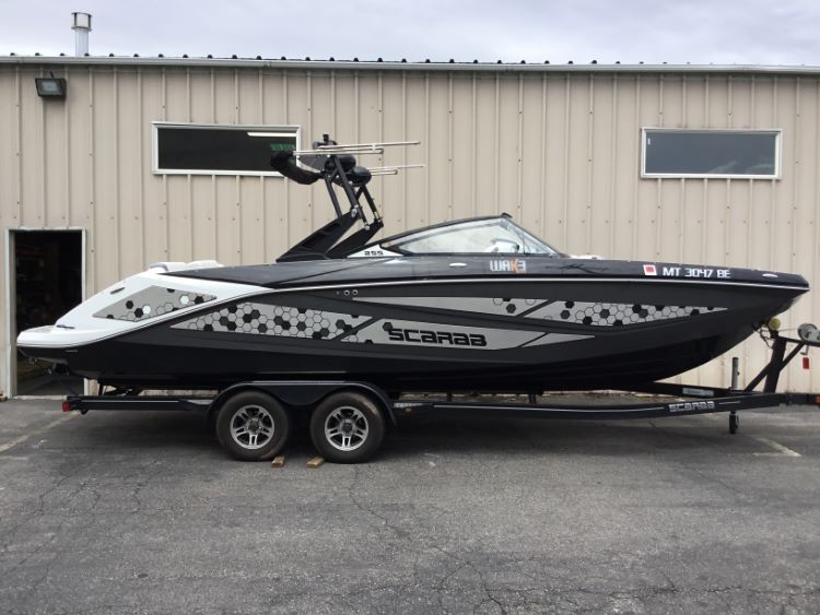Scarab 255 Folding Canopy top