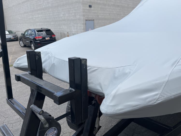 MasterCraft X80 with the ZeroFlex 5.2 Tower, and XL FCT bimini