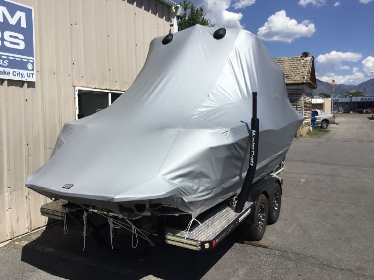 MasterCraft XT23 ZFT4 Factory Bimini Double Up Storage Cover