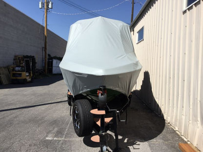 Malibu 25 LSV with GX Tower and Factory Bimini Double Up Storage Cover