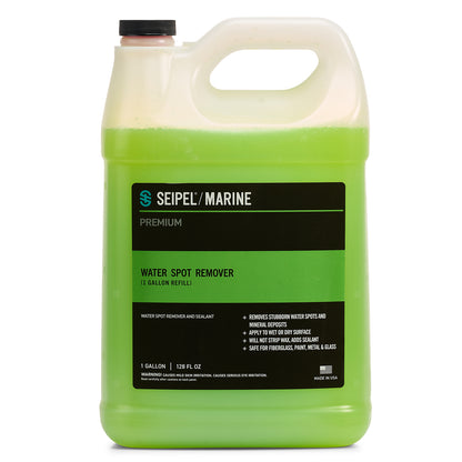 Water Spot Remover and Sealant Gallon Refill 128 oz by Seipel Marine