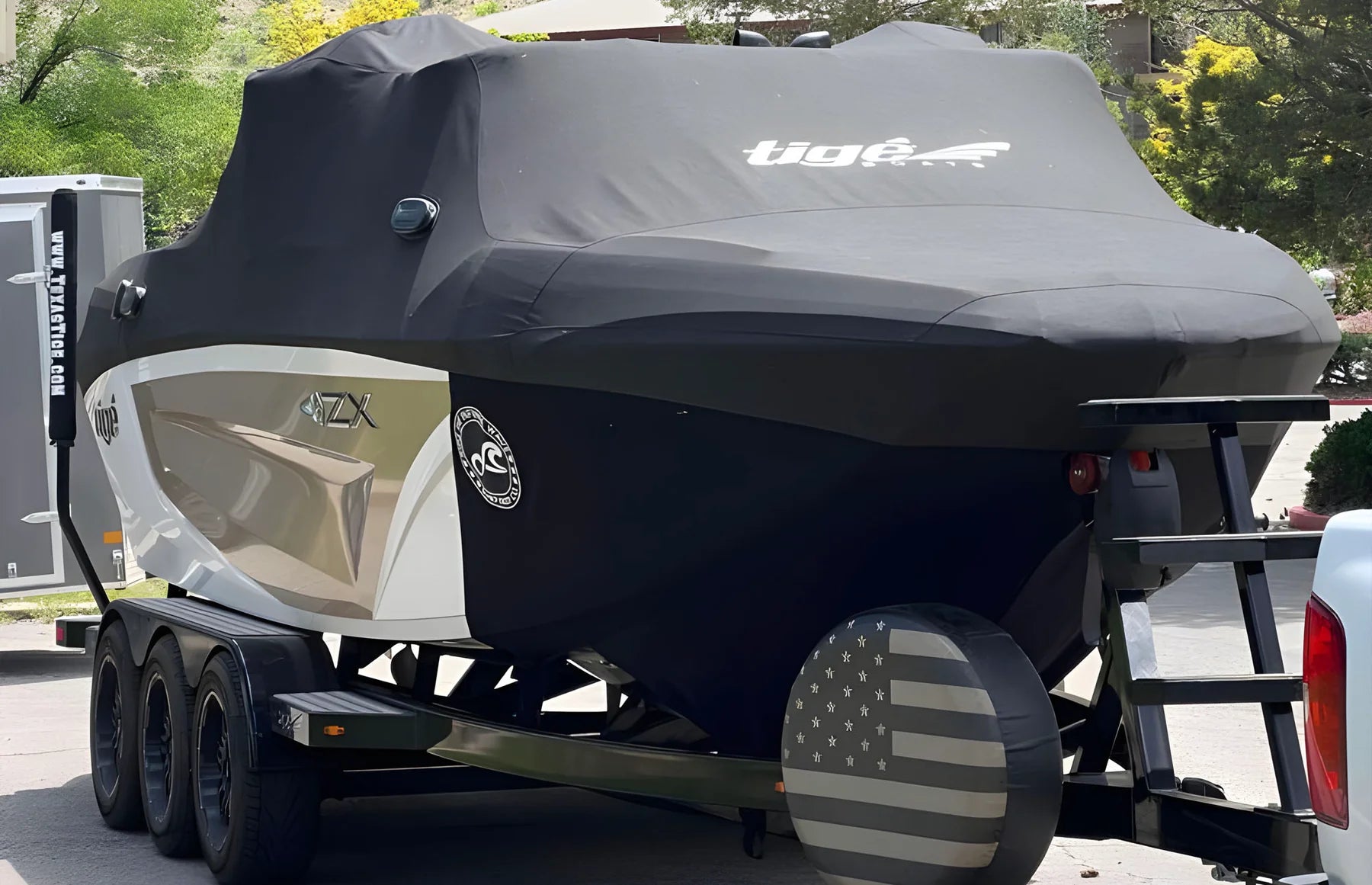 Surfinity Wake Boat Shield for Tige Boats