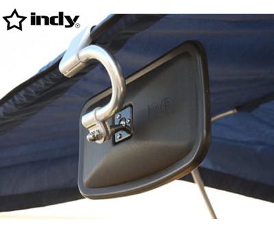 Bimini top mounted mirror