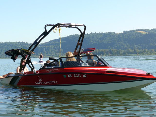 aerial freeride wakeboard tower centurion black