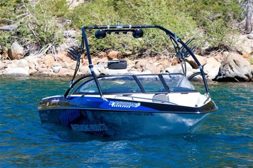 assault wakeboard tower black