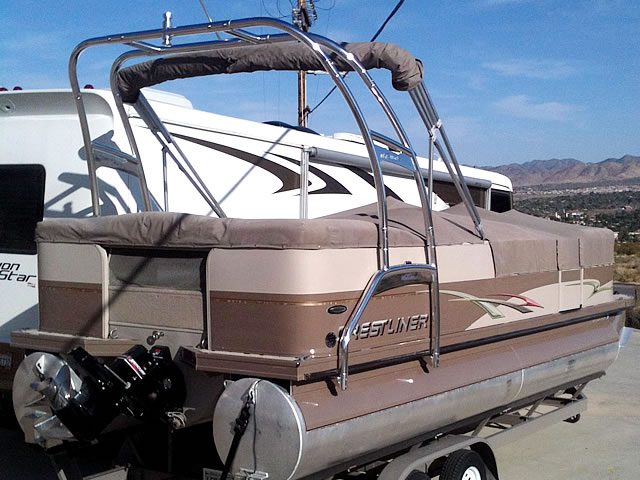 pontoon wakeboard tower