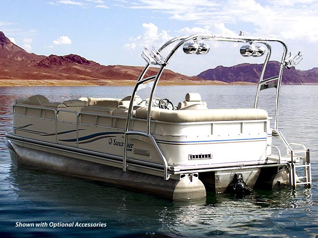 F250 pontoon tower