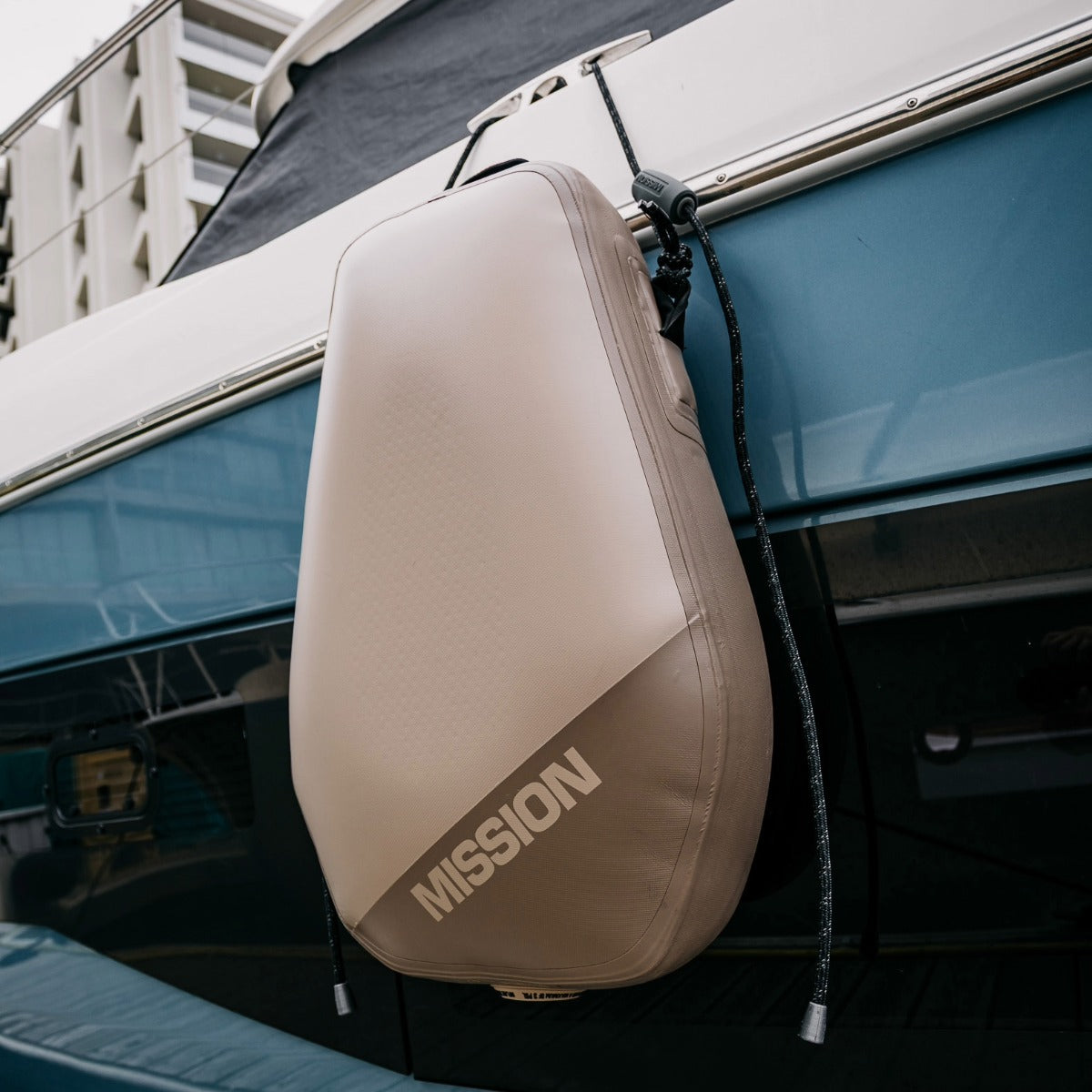 Mission Dymon Inflatable Fender in Brown