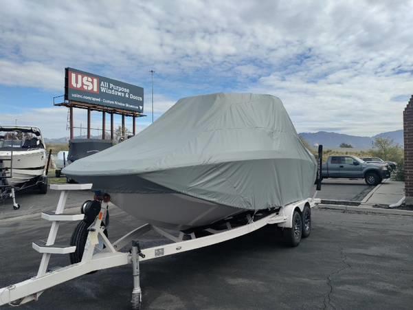 Nautique G23 with Factory BImini Double Up Storage Cover