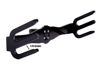 hydro waterski rack black