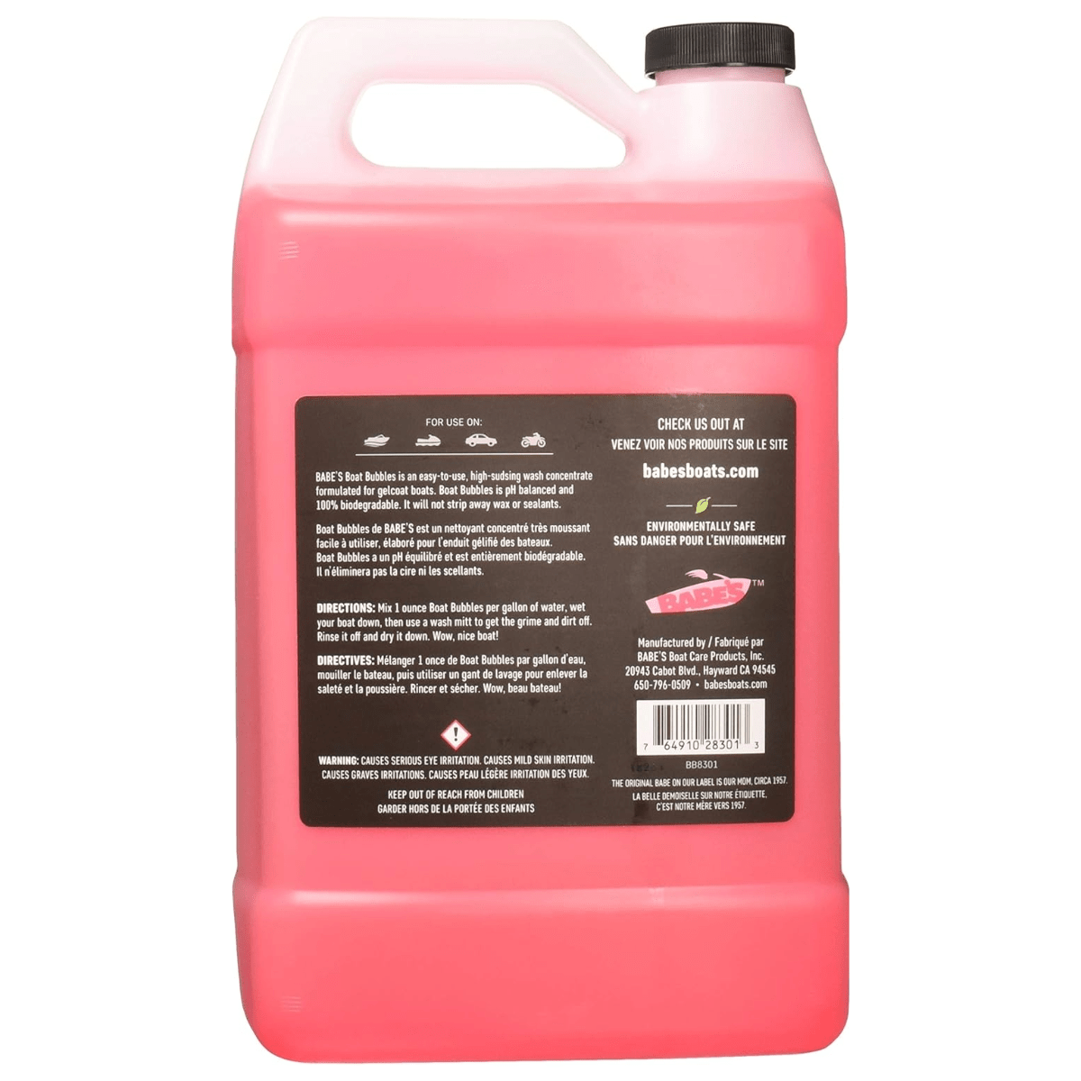Babe's Boat Bubbles Gallon