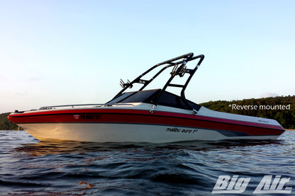 malibu boat with big air cuda tower