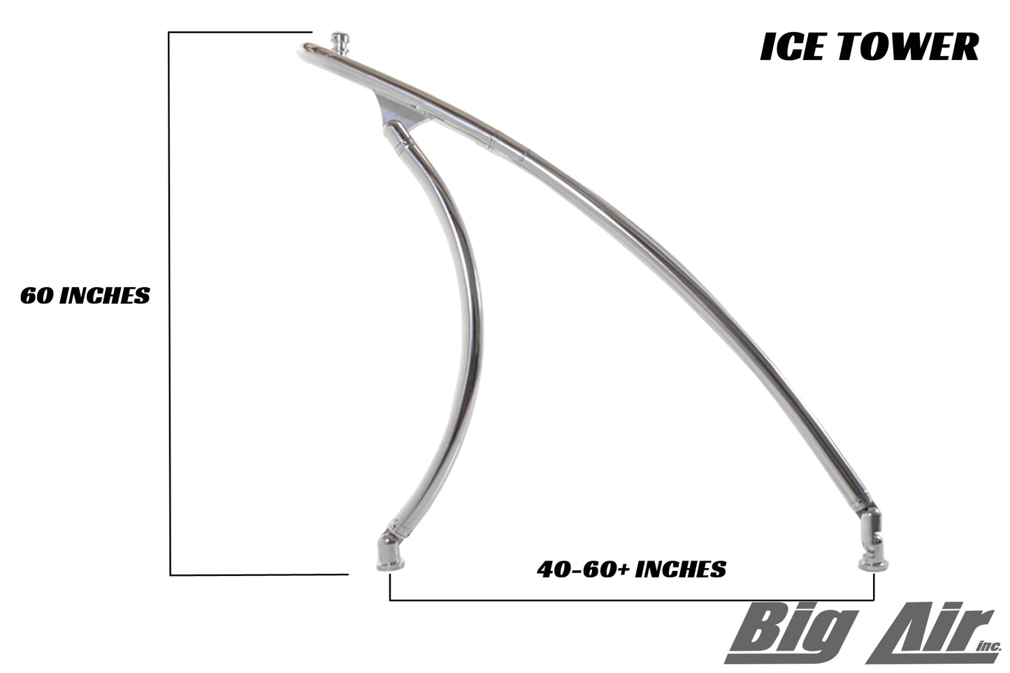 big air ice tower dimensions