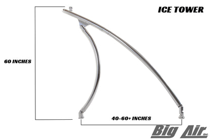big air ice tower dimensions