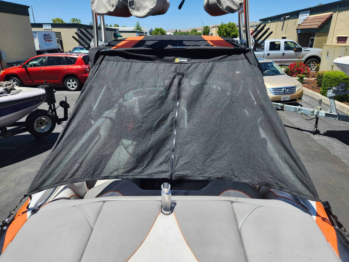 Drop Curtains for Wakeboard Towers