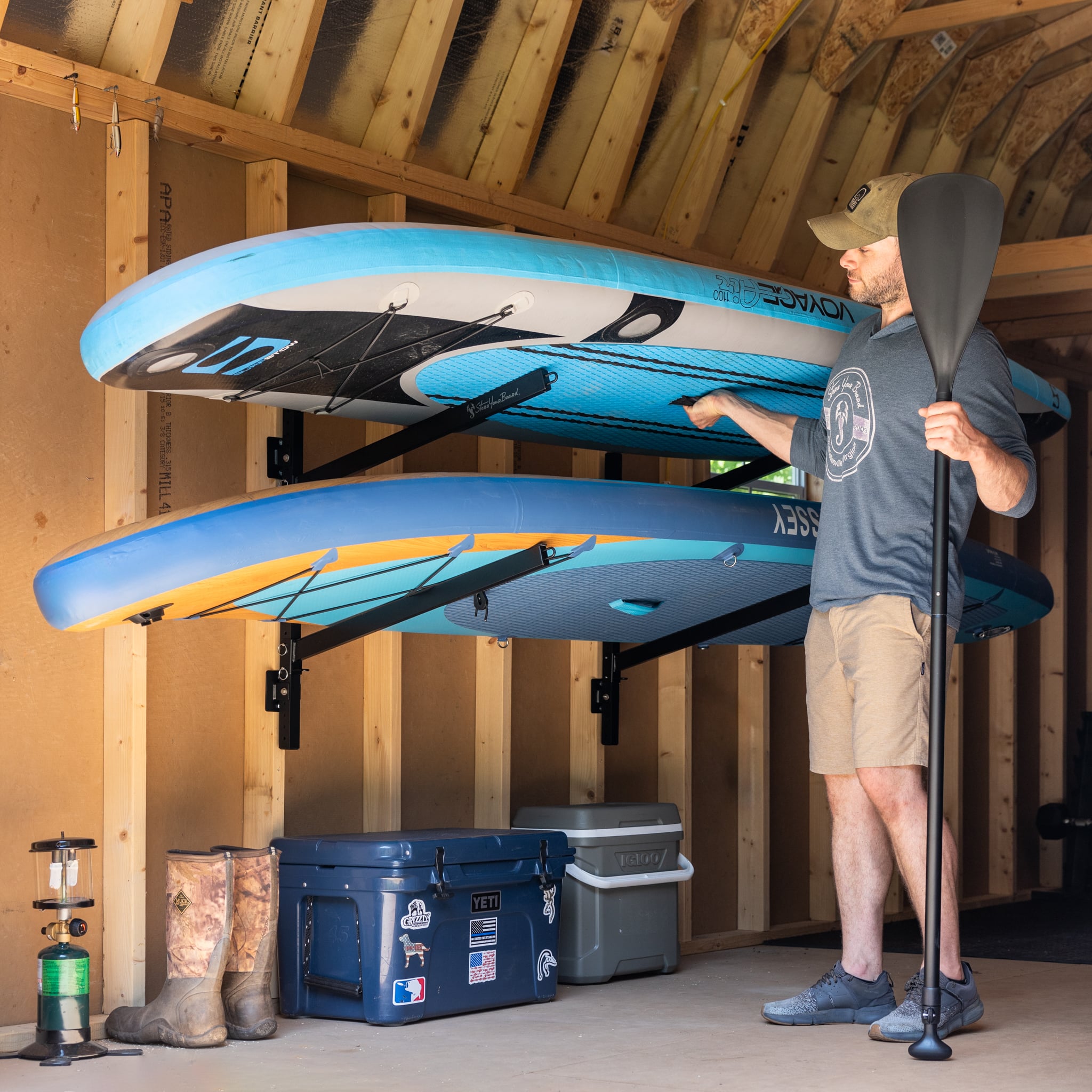 Champlain Kayak Storage Rack - Thumbnail 4