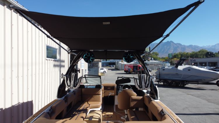 8' Folding Canopy Mounted Shade Sail, 71" - 73" Wide
