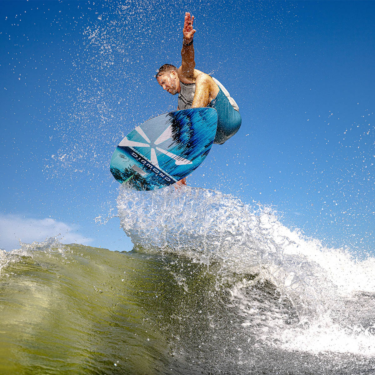 Phase 5 Diamond Turbo Wakesurf Board 2026