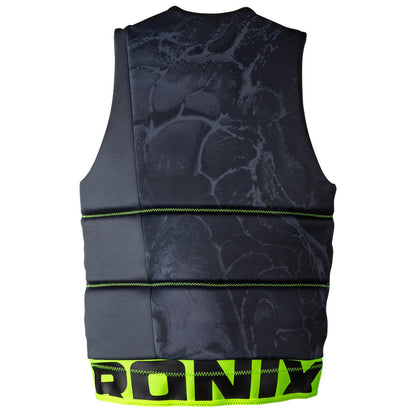 Ronix Dyno Yes CGA Life Jacket in Black / Lime