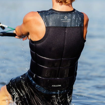 Follow Affiliate Men's Comp Wake Vest in Black/Black