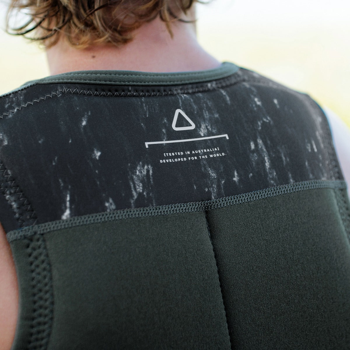 Follow Affiliate Men's Comp Wake Vest in Olive