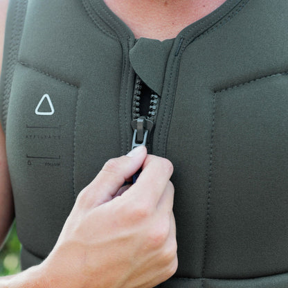 Follow Affiliate Men's Comp Wake Vest in Olive