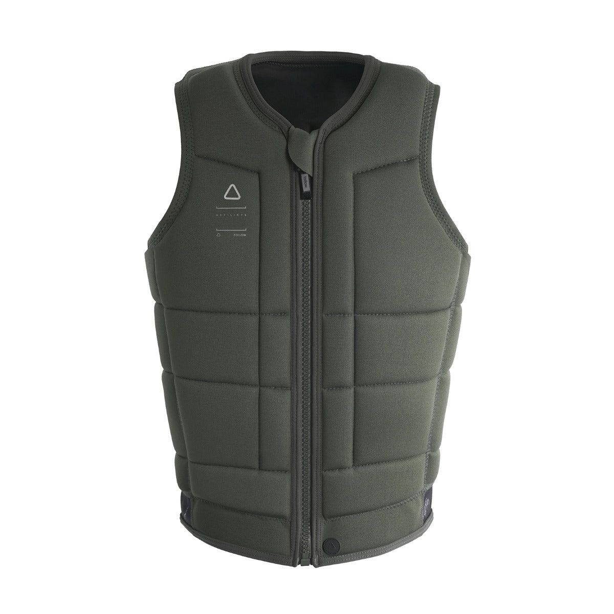 Follow Affiliate Men's Comp Wake Vest in Olive
