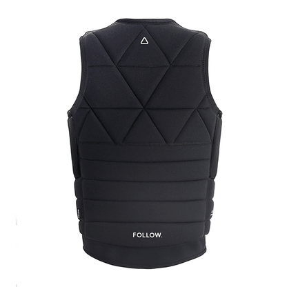 Follow Love Nor Money Comp Wake Vest in Black