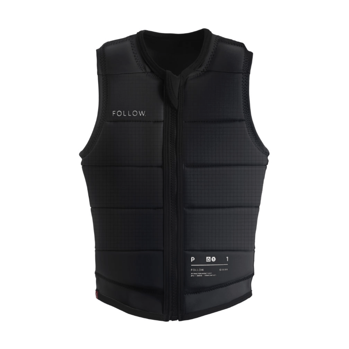 Follow P1 Traction Ladies Comp Wake Vest in Black