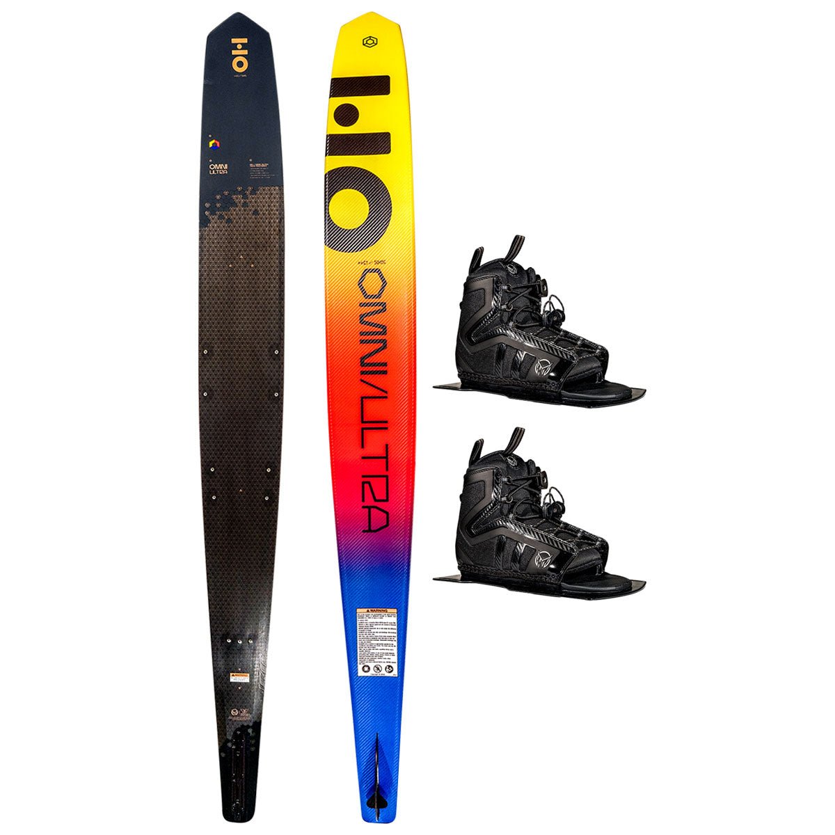 HO Omni Ultra Black w/ Stance 130 Dbl Water Ski Package 2025