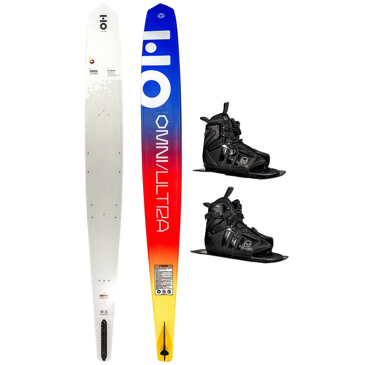 HO Omni Ultra White w/ Stance 130 ATOP Dbl Water Ski Package 2025