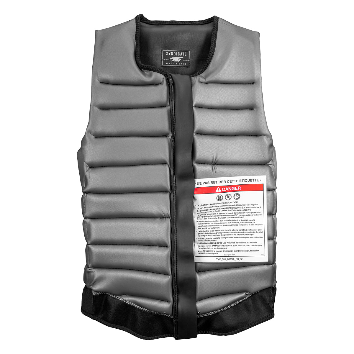 HO Syndicate Pro Comp Wake Vest in Silver