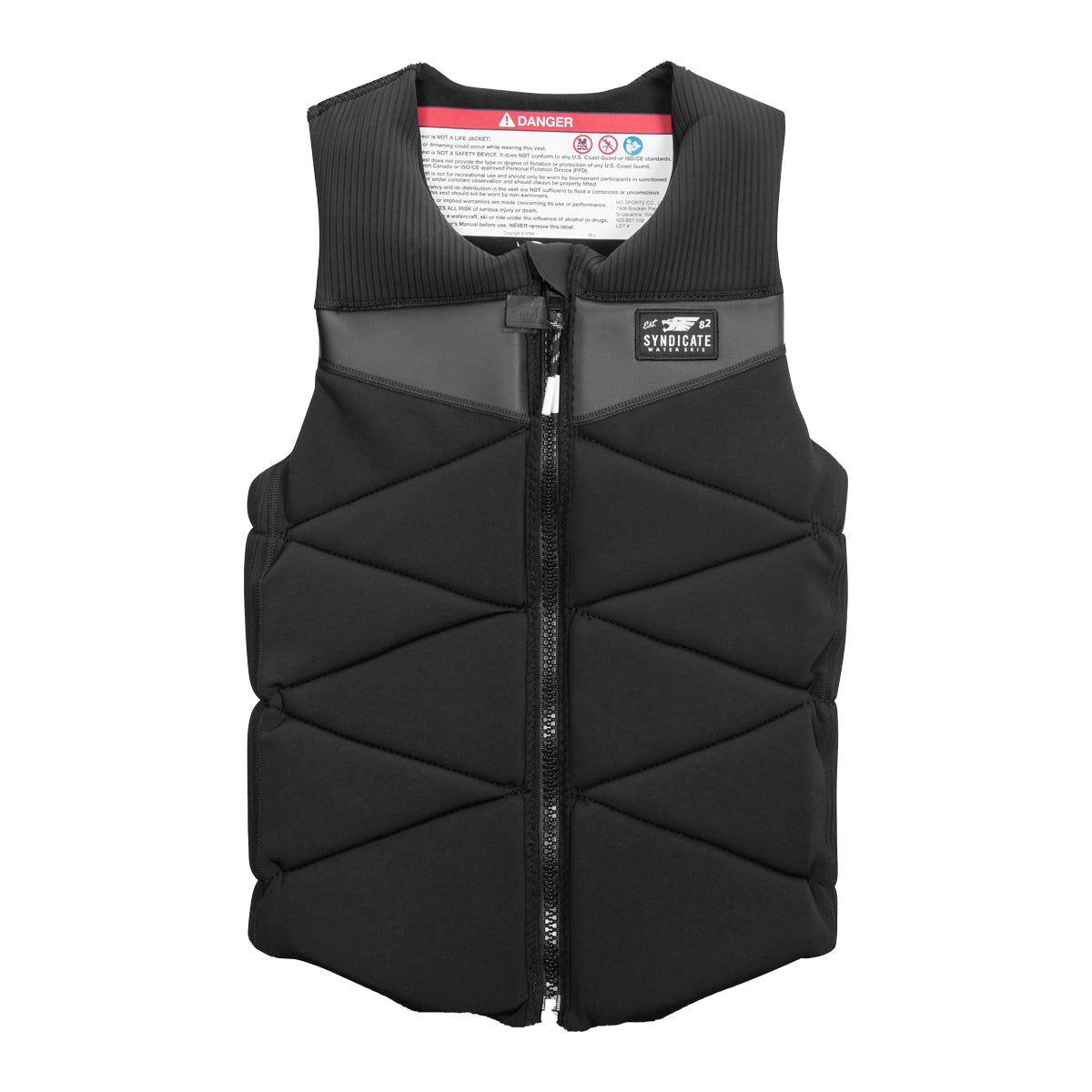 HO Syndicate Rebel Comp Wake Vest in Black