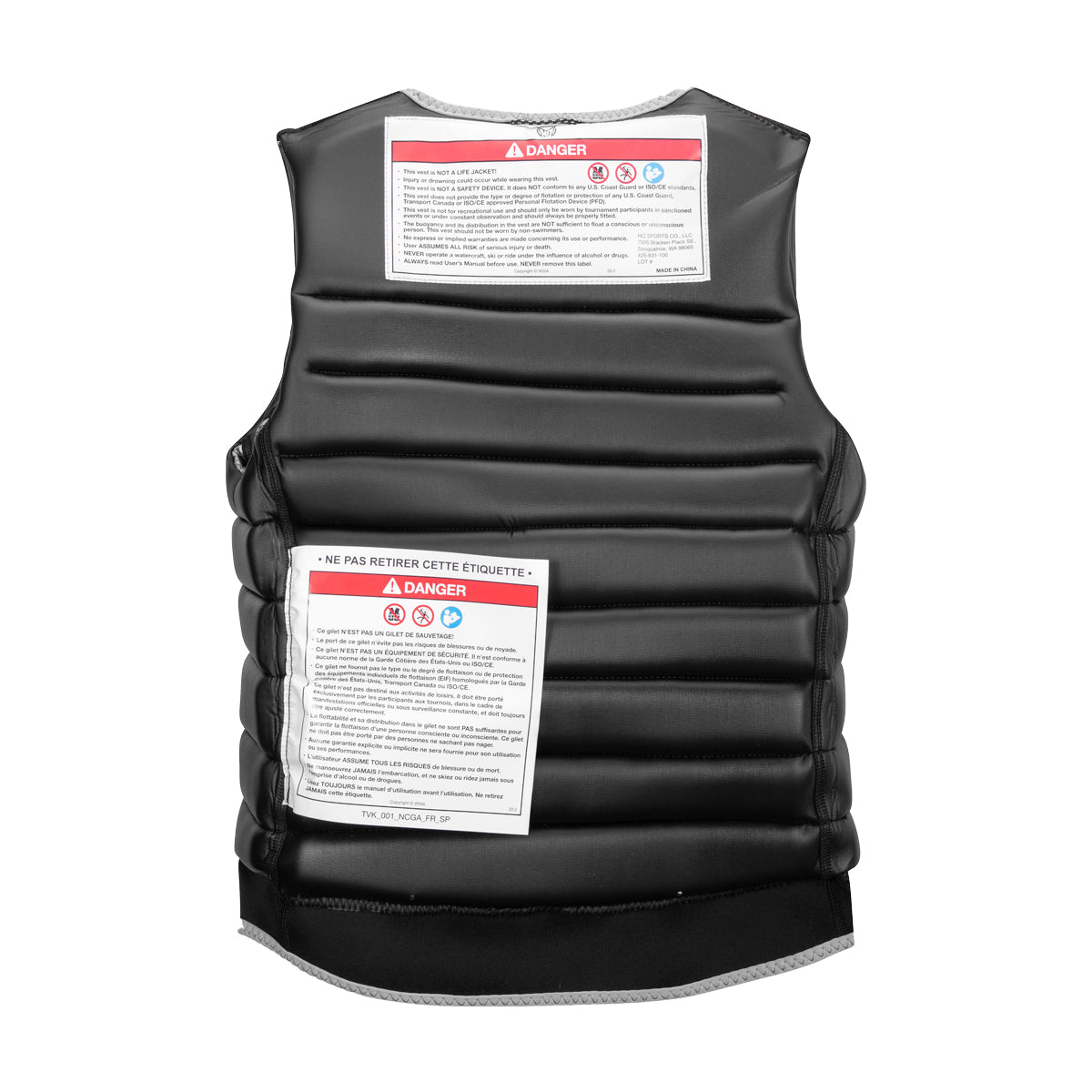 HO Women's Ethos Comp Wake Vest in Black