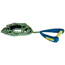 Hyperlite Pro 25' Surf Rope in Blue / Yellow