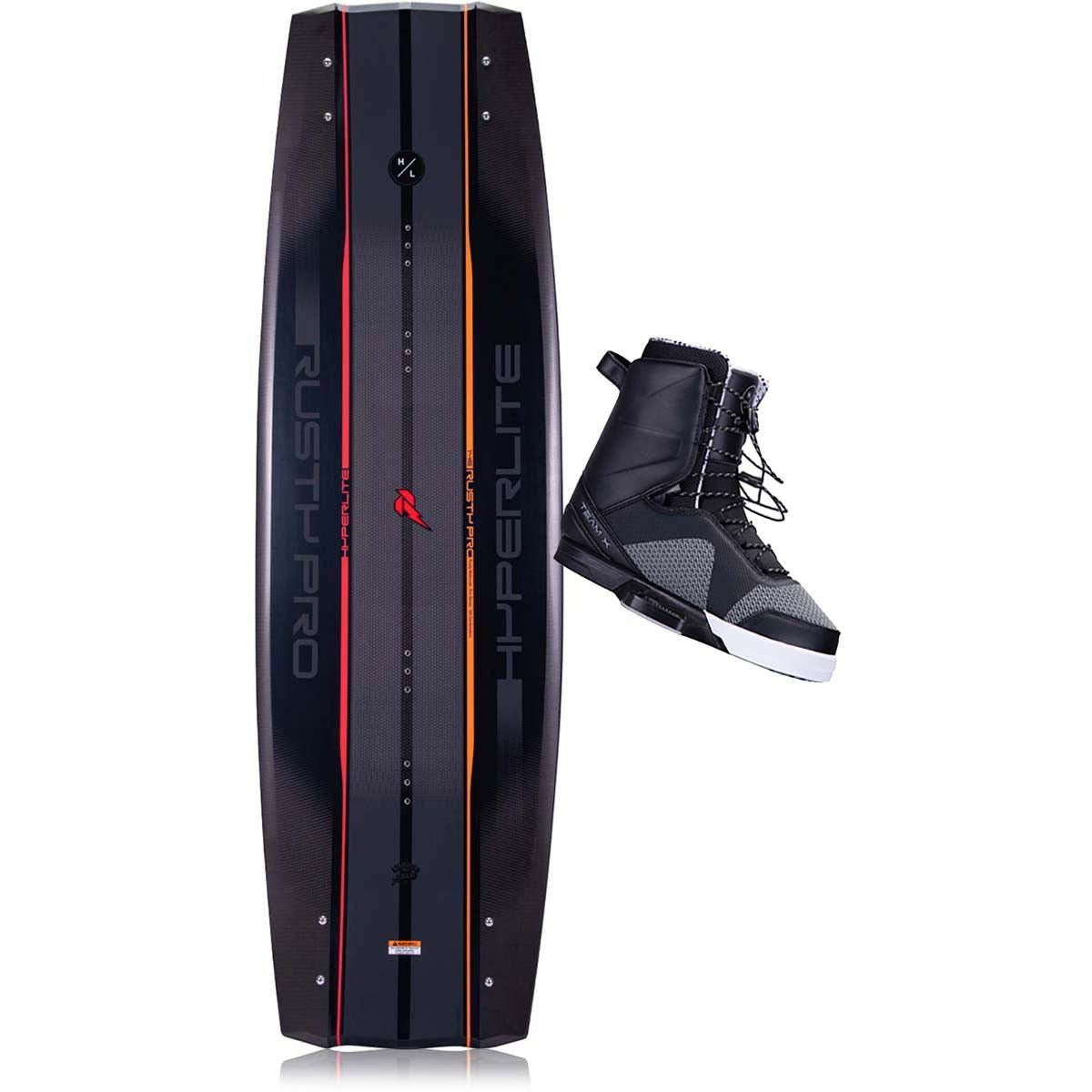 Hyperlite Rusty Pro w/Team X Wakeboard Package 2024
